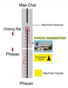 Phayao Immigration Office new location