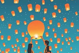 Chiang Mai Travel Notebook [Lined] [6×9] [110 pages]: Journal log notepad diary notebook souvenir gift, Thailand festival of lanterns, Loy Krathong and Yi Peng