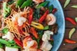 Drunken Noodle With Shrimp