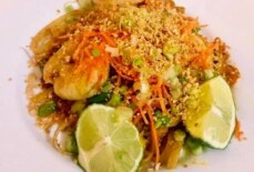Shrimp Pad Thai & Beef Pad Thai