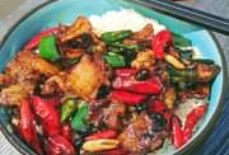 Pad Kana Moo Krob (Chinese Broccoli with Crispy Pork Belly)