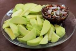 Mamuang Nam Pla Wan (Thai style fruit dip)