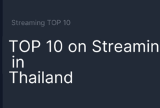 TOP 10 on Streaming in Thailand on September 24, 2023