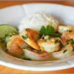 Thai Stir fried shrimps with Green Curry Paste Recipe